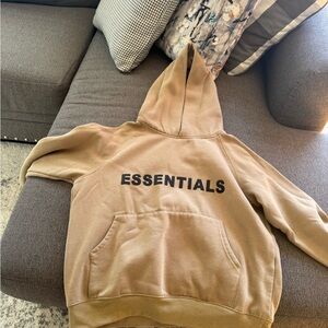 Essentials Tan Hoodie from Etsy